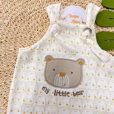  Jardineira Nózinho - My Little Bear Mostarda